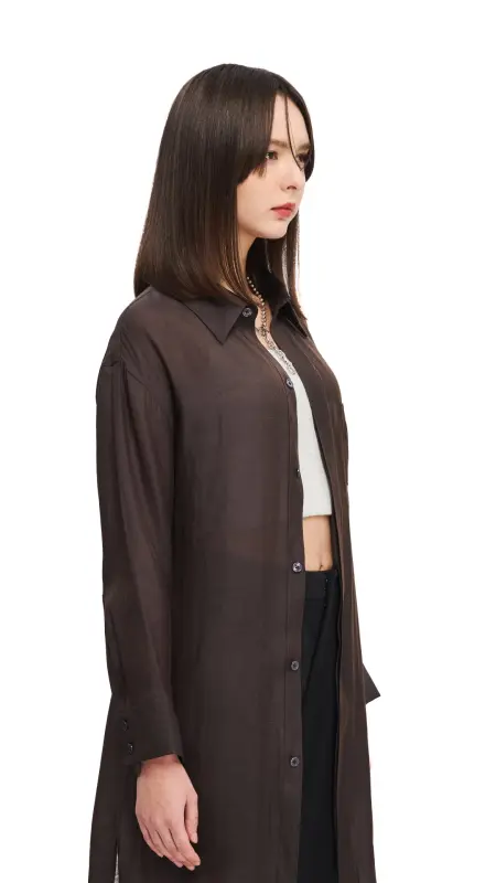 Asymmetric Long Shirt online
