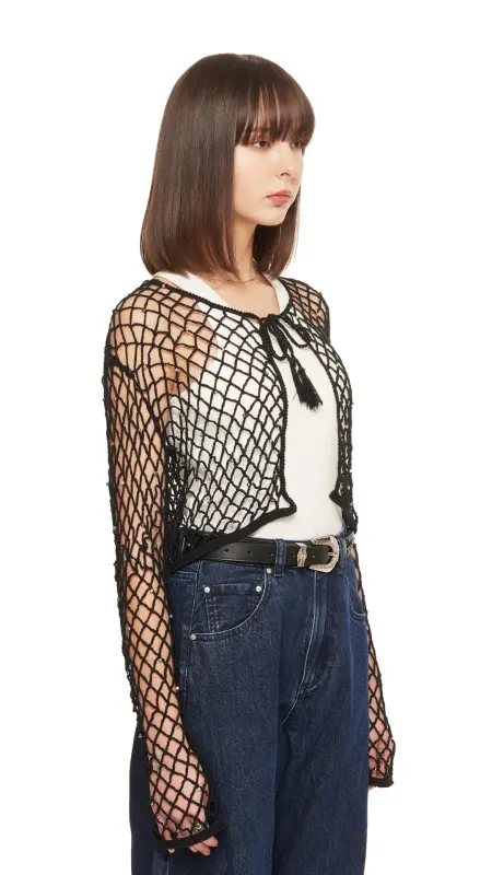 Beaded Crochet Cardigan online