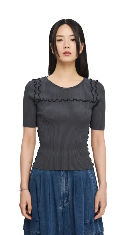 Contrast Stitch Sweater online